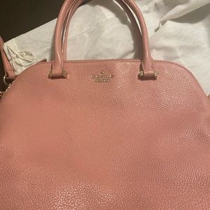 Kate Spade soft blush pink handbag